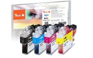 1741250 - Mediatech Peach Tinte Brother LC-421 MP 4x200 Seiten