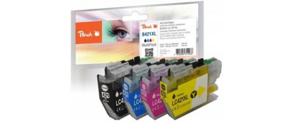 Peach Tinte Brother LC-421XL MP 1x15 ml, 3x10ml, 4x500 Seiten kaufen Schweiz | Mediatech.ch