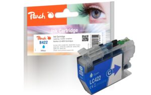 Peach Tinte Brother LC-422  Cyan 550 Seiten