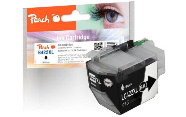Peach Tinte Brother LC-422XL Black 3000 Seiten kaufen Schweiz | Mediatech.ch