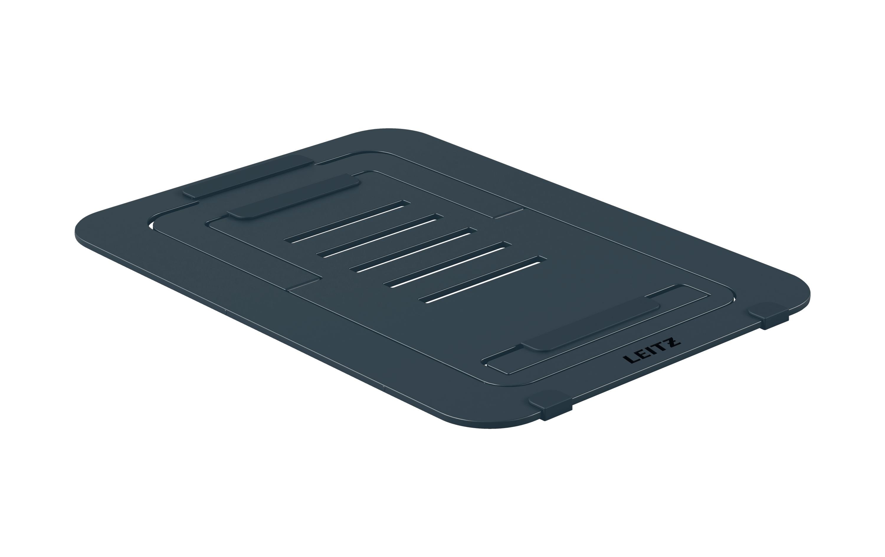 1741843_1 - Mediatech Leitz Ergo Ultraflacher Laptopständer höhenverstellbar, Aluminium