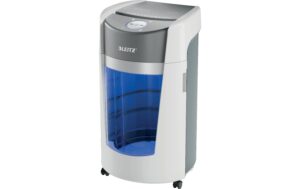 Leitz Aktenvernichter IQ OptiMax Office P-5, 10 Blatt, grau/weiss kaufen Schweiz | Mediatech.ch