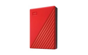 1742866 - Mediatech WD My Passport 2.5 6TB Rot USB 3.0, 2.5'', 20.6mm, 256-bit enrcyption