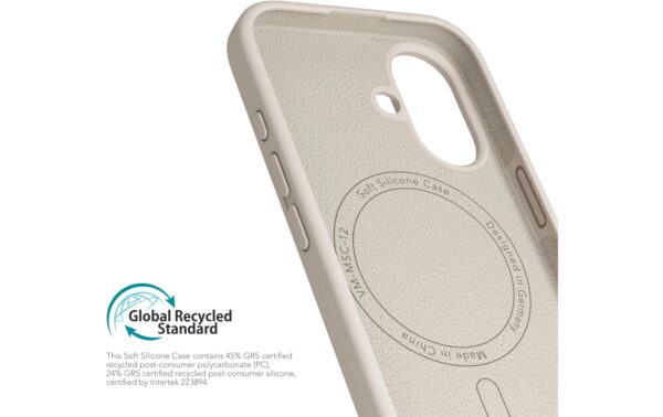 Vonmählen Soft Silicone Case Cream iPhone 16 Plus