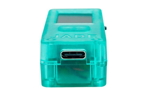 1743917_6 - Mediatech Blockstream Jade - Transparent Green Hardware Crypto Wallet