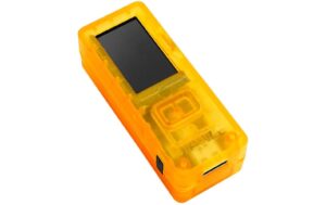 Blockstream  Jade - Transparent Orange Hardware Crypto Wallet