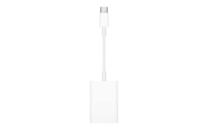 Apple USB-C to SD Card Camera Reader Adapter für Anschluss einer SD Card