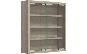 VCM Wandvitrine Agisa S Sonoma-Eiche kaufen Schweiz | Mediatech.ch