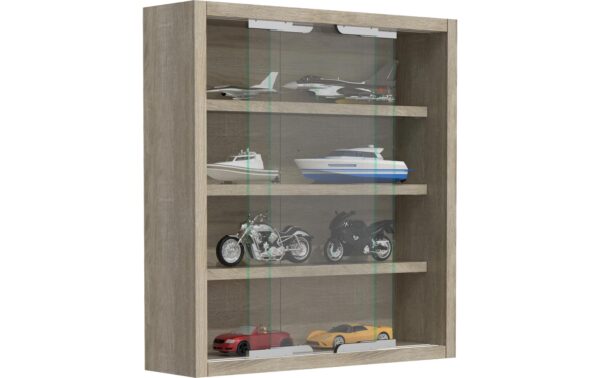 VCM Wandvitrine Agisa S Sonoma-Eiche