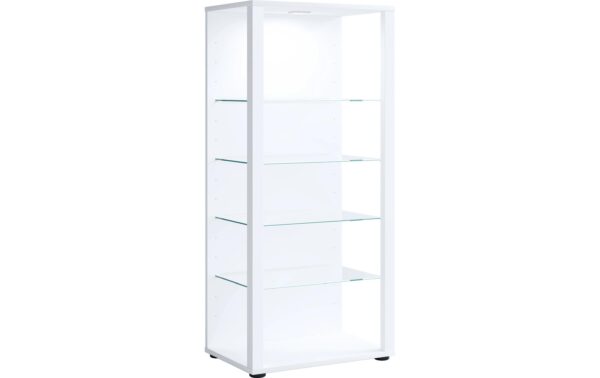 VCM Standvitrine Glasol III Weiss kaufen Schweiz | Mediatech.ch