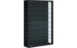 VCM Wandvitrine Vitrosa Mini Schwarz