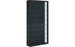 VCM Wandvitrine Vitrosa Maxi Schwarz