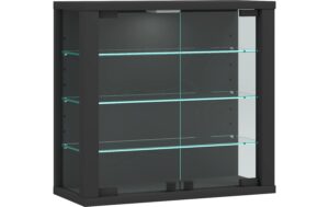 VCM Wandvitrine Vitrosa S Anthrazit