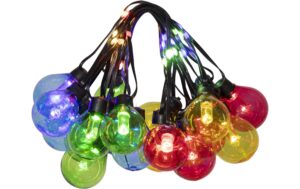 Star Trading Lichterkette Bolla IP44, Multicolor, 60 LED