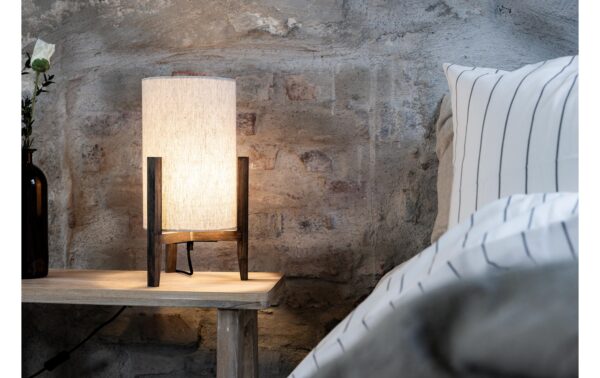 MARKSLOJD ERUCA Tischleuchte 1L 39cm exkl.1x E27 max. 40W Braun/Beige