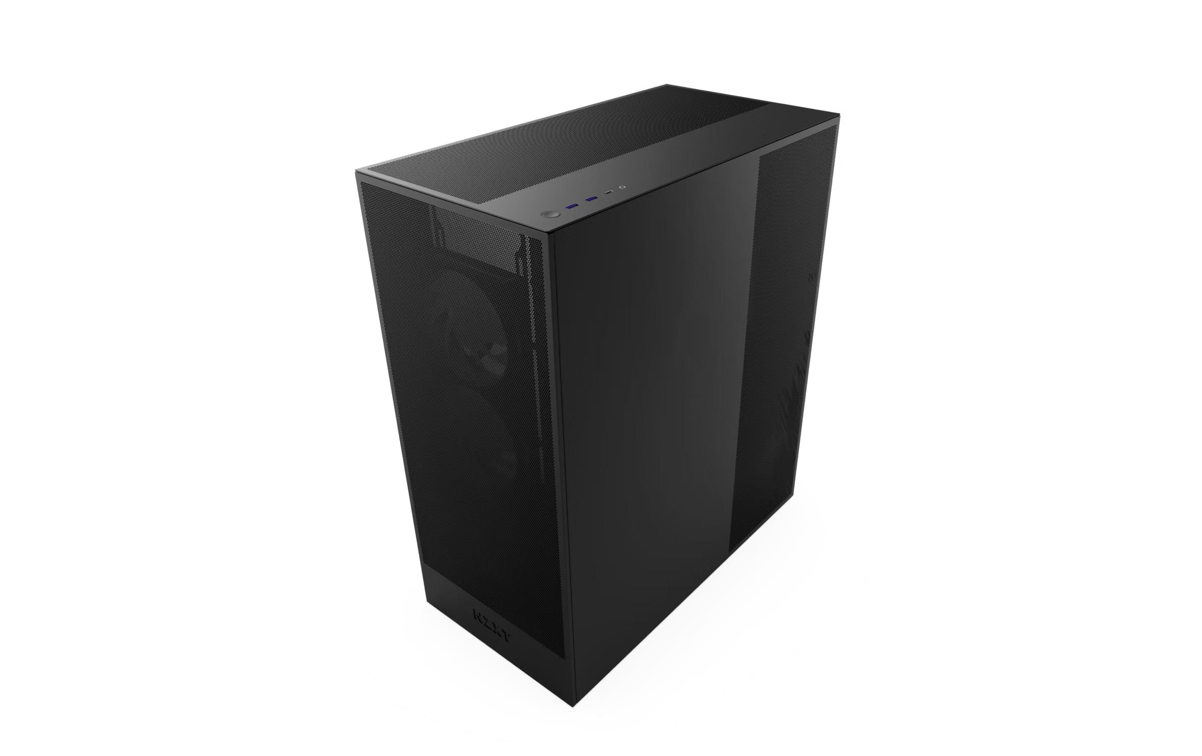 1745436_1 - Mediatech NZXT H7 Flow Schwarz 2x3.5, 4x 2.5, 2x USB3.2 T-A, 1x USB3.2 T-