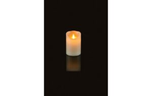 STT Magic Candle S, ivory 1LED ww, 9 x 15cm