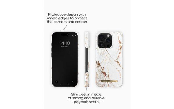 Ideal Cover Carrara Gold iPhone 16 Pro Max
