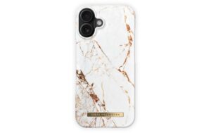 Ideal Cover Carrara Gold iPhone 16 Plus