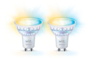 WiZ Leuchtmitte Tunable White GU10 50W, GU10, Doppelpack