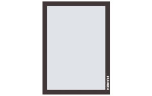Franken Plakatrahmen PRO A4, Schwarz, 2 Stück