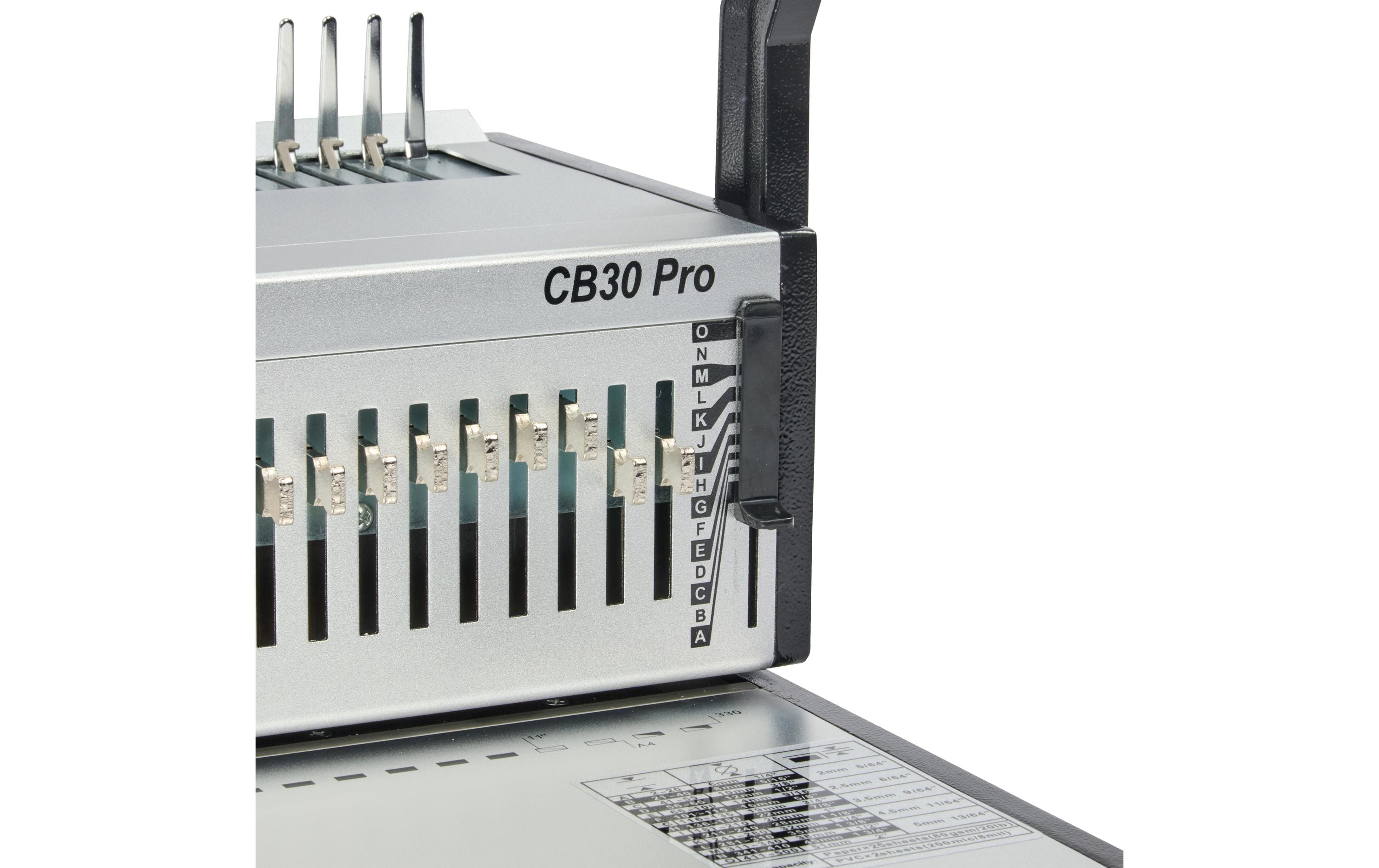 1748702_1 - Mediatech GBC Bindegerät CombBind CB30 Pro Bindekapazität: 500 Blatt (70g/m²)