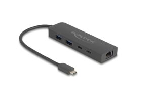 Delock 10 Gbps USB Hub mit 2.5 Gigabit LAN Port und PD 85 W kaufen Schweiz | Mediatech.ch