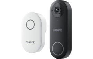 Reolink D340W 2K+ WiFi Video Doorbell 2K HD WLAN Video-Türklingel, schwarz