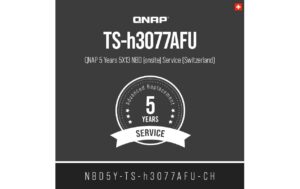 QNAP 5 Jahre 5X13 NBD (onsite) Service (CH) NBD5Y-TS-h3077AFU-CH, Electronic copy