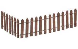 Hobbyfun Zaun 25 x 5cm, braun
