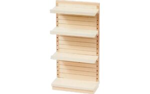 Hobbyfun Steckregal 8 x 3.8 x 16 cm, natur