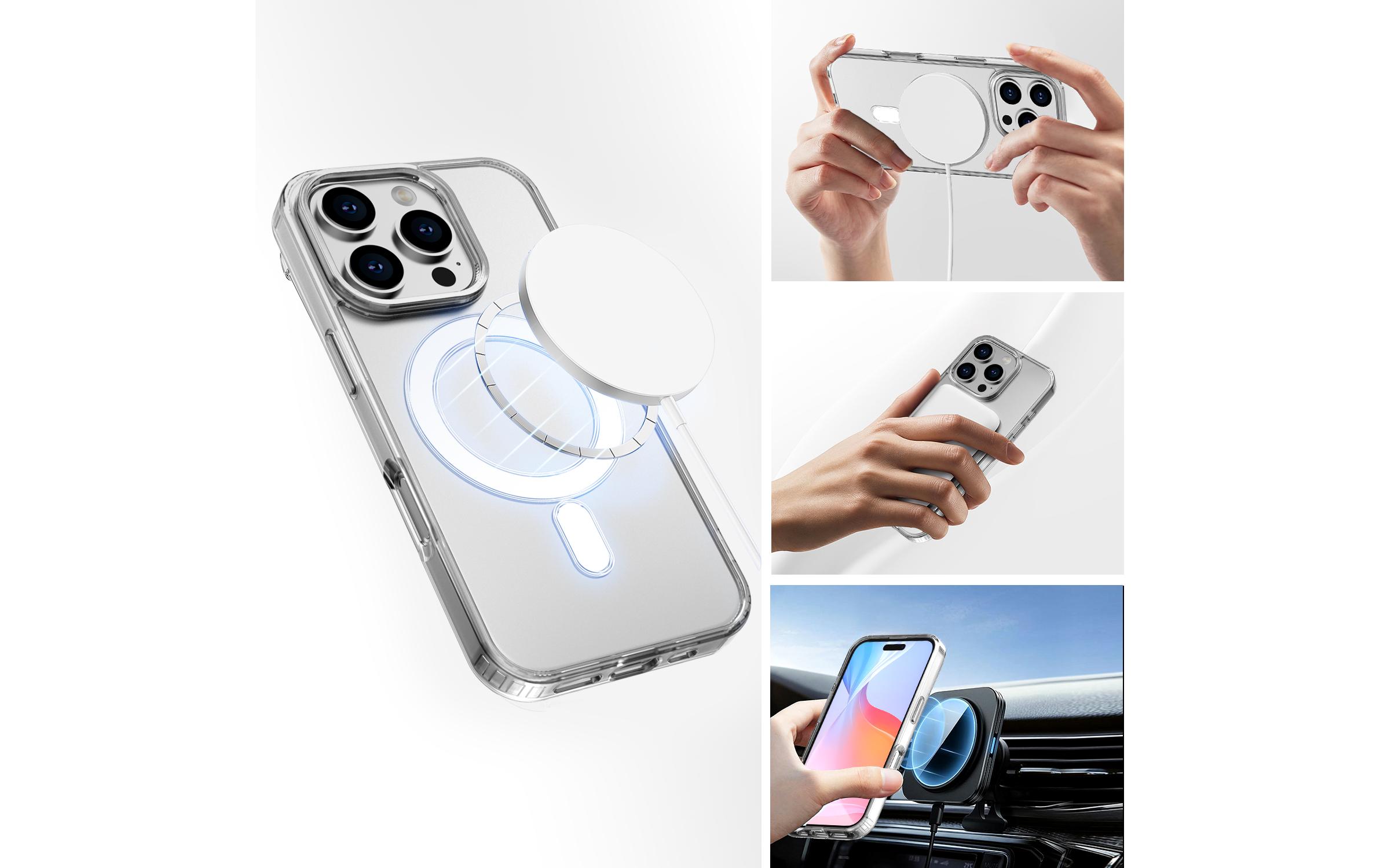 1751324_2 - Mediatech 4smarts 3in1 Set, Glas, Cover, Charger iPhone 16 Pro Max