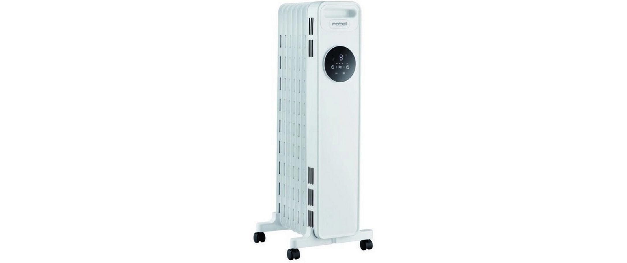 1752433 - Mediatech Rotel Oelradiator 7 Elemente 3 Stufen, 24h Timer, Kippschutz kaufen Schweiz | Mediatech.ch