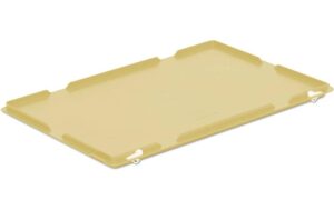 Utz Scharnierdeckel RAKO, 600x400mm Farbe: hellelfenbein