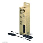 Club 3D,USB Typ-C 4Port 10G Daten-Hub mit PD3.0 Ladefunktion