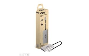 Club 3D, TB3 au Dual DP-Port 4K60Hz Adapter