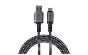 onit USB-Kabel A-C schwarz/grau 2m USB 3.2Gen2 / 66W / 10Gbps kaufen Schweiz | Mediatech.ch