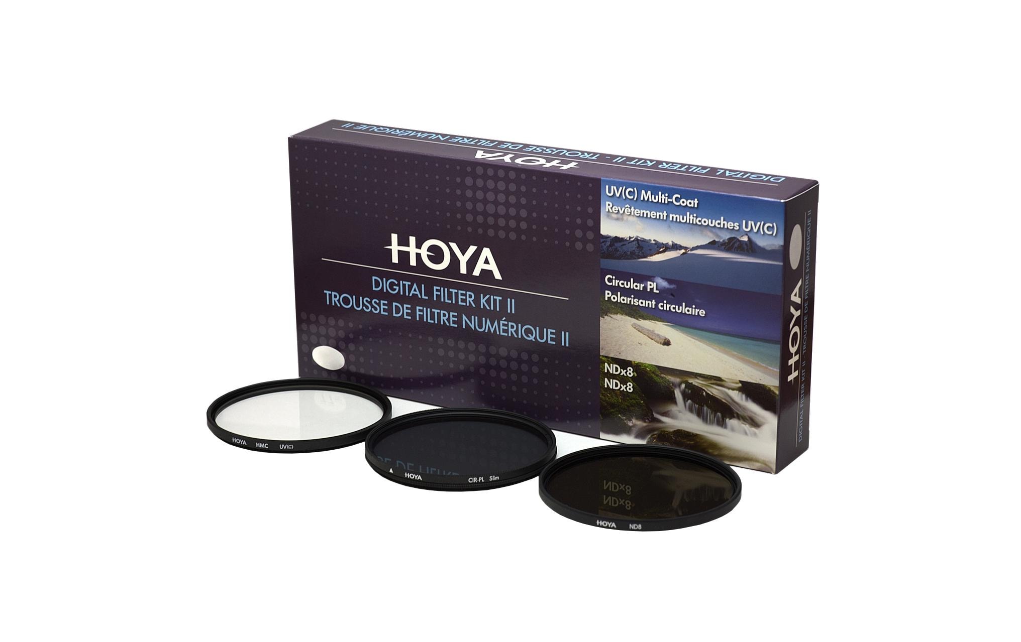 Hoya 43,0 Digital Filter Kit II (UV, CIR-PL & ND8) Filterset