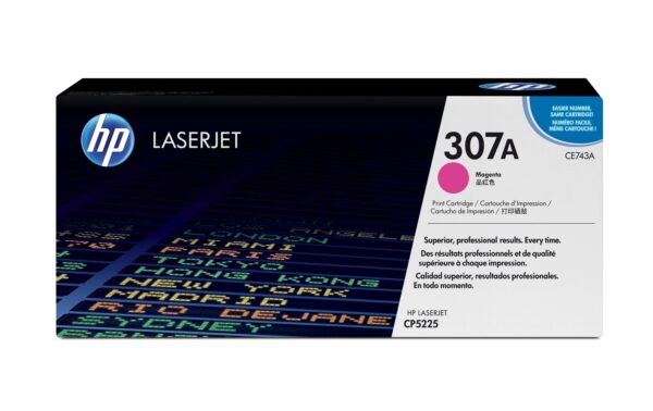 HP Toner 307A - Magenta (CE743A) Seitenkapazität ~ 7'300 Seiten