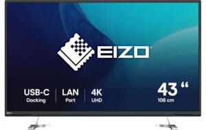 EIZO FlexScan EV4340X, 42.05 schwarz 3840 x 2160, 16:9, IPS LED