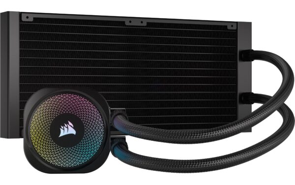 1759568_1 - Mediatech Wasserkühler Cor ICUE Titan 280 RX RGB 220mm, Schwarz