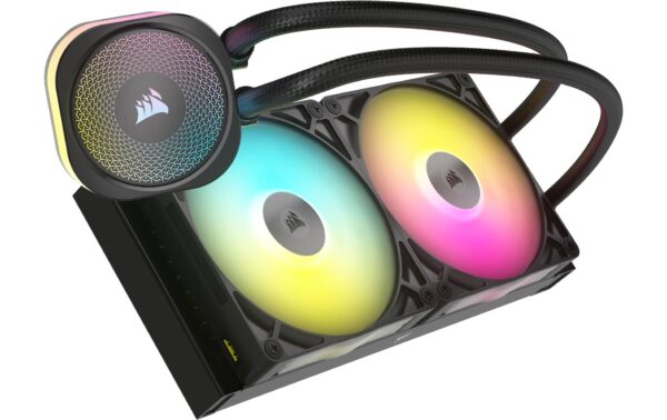 1759568_2 - Mediatech Wasserkühler Cor ICUE Titan 280 RX RGB 220mm, Schwarz