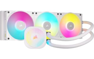 Wasserkühler Cor ICUE Titan 360 RX RGB 360mm, Weiss