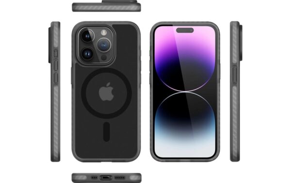 Nevox StyleShell Invisio, schwarz iPhone 16 Pro