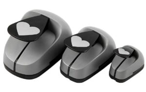 Creativ Company Stanzer-Set Herzen 3 Stk