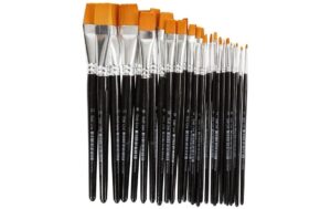 Creativ Company Pinsel 17-21 cm, B 2-22 mm, 30 Stk