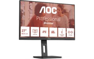 1761796 - Mediatech AOC 27 U27E3UF 3840x2160, 60Hz HDMI, DP, USB, Speakers, HV kaufen Schweiz | Mediatech.ch