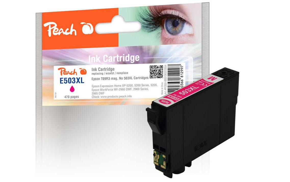1761942 - Mediatech Peach Tinte Epson T09R3 No 503XL magenta 13.5ml, 470 Seiten, magenta kaufen Schweiz | Mediatech.ch