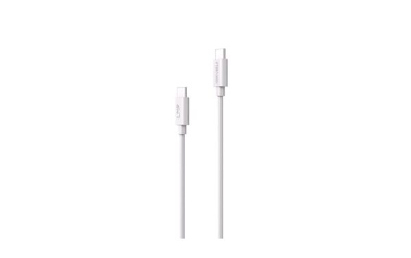 1762047_1 - Mediatech LMP USB2.0 TypC -TypC Kabel, 50cm 100W, weiss