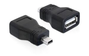 Delock USB Adapter A-Buchse zu Mini-B-Stecker kaufen | Mediatech.ch